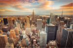Фотошпалери Вид на Нью-Йорк з висоти