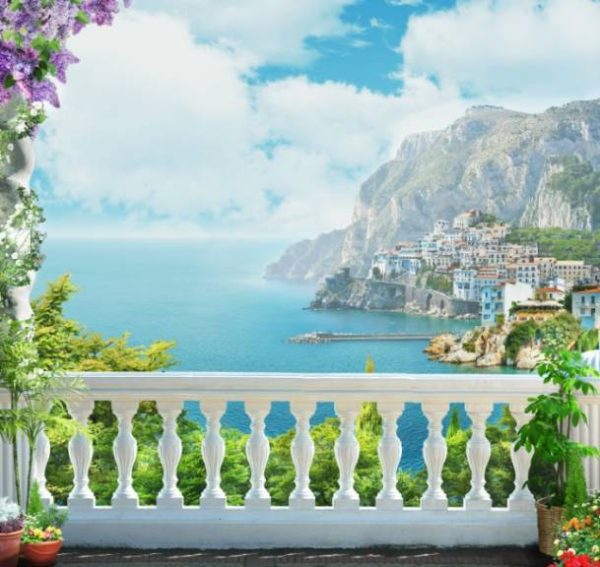 Фотошпалери Вид зверху на місто