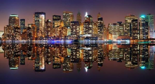 Фотошпалери Нічна панорама