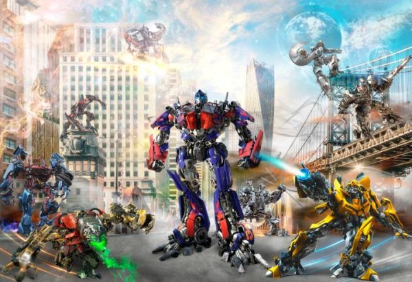 Фотошпалери в Дитячу - Трансформери: Битва, Фотошпалери Трансформери Фотошпалери в Дитячу - Трансформери: Битва