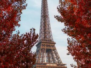Фотошпалери Париж восени
