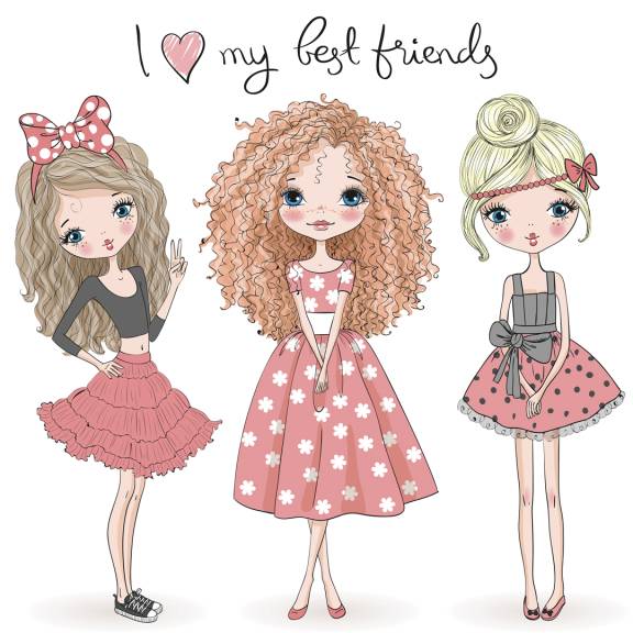 Фотошпалери Best friends