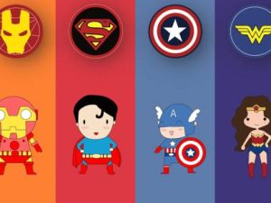 Фотообои Супергерои дети