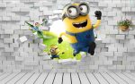 Фотошпалери Міньйони 3D