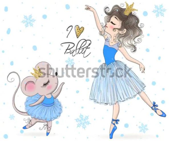 Фотошпалери в дитячу Балерина