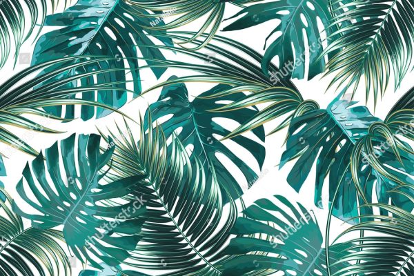 Фотошпалери Тропічні листя-19