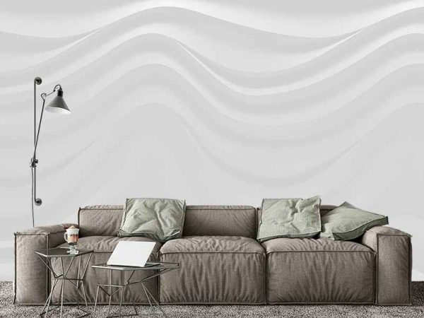 Фотошпалери Білі Хвилі