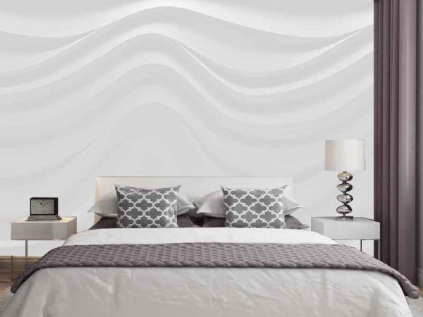 Фотошпалери Білі Хвилі