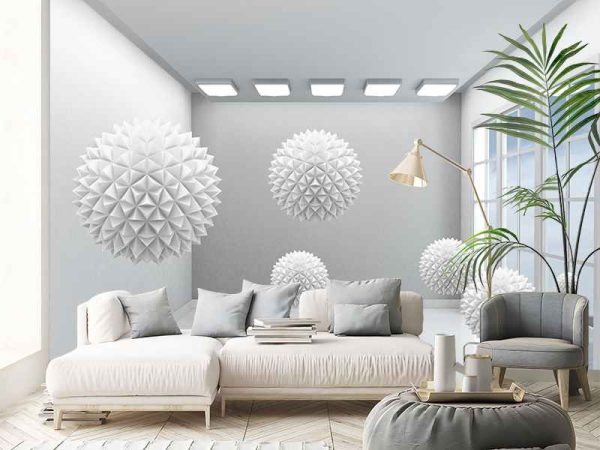 3D Фотошпалери Кімната з шарами