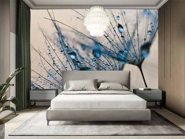 Фотошпалери Кульбаба, Крапельки роси