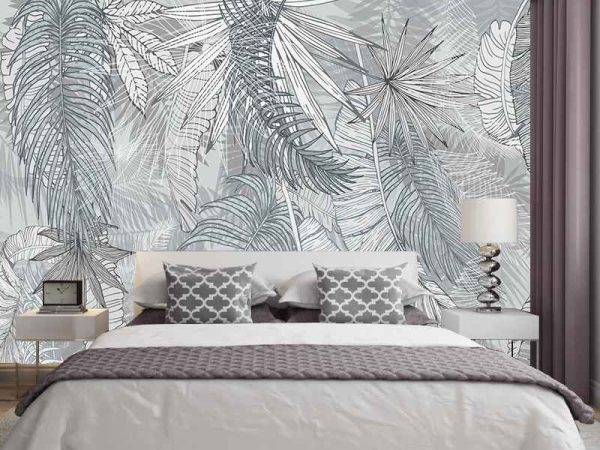 Фотошпалери Графічне листя