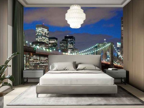 Фотошпалери Панорама Бруклінського мосту