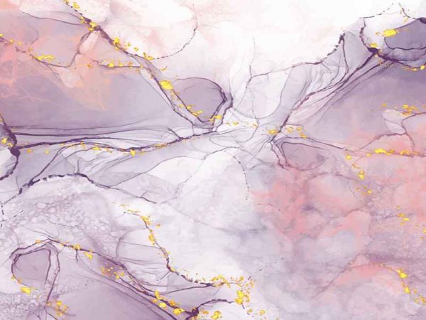 Фотошпалери Фіолетово-рожевий флюїд