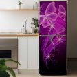Наліпка на холодильник Purple Butterfly