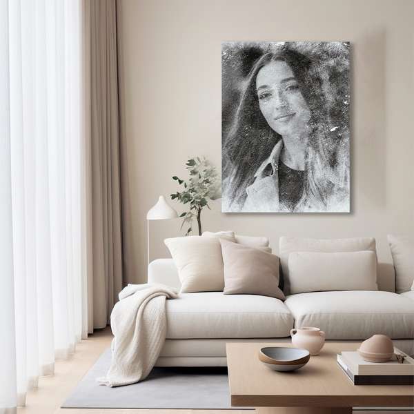 Картина на полотні Pencil Арт Портрет