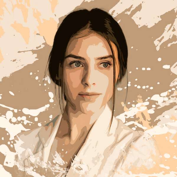 Картина на полотні Арт Портрет Vector