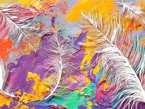 Фотошпалери Пір'я