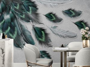 Фотошпалери Пір'я Павича