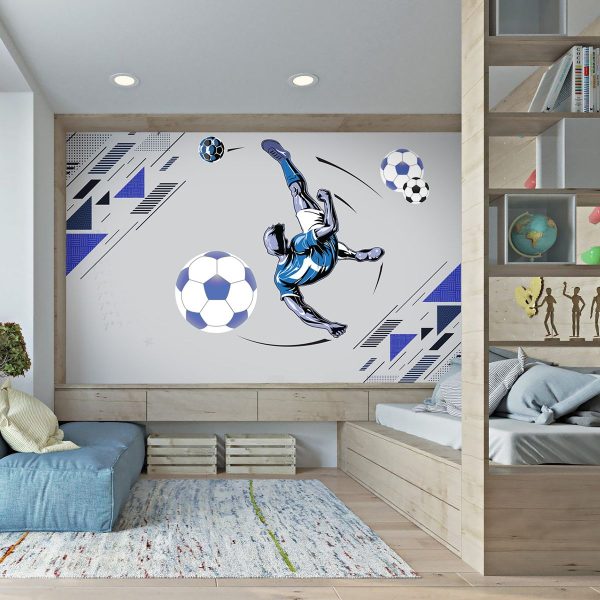 Фотошпалери Футболіст з М'ячем