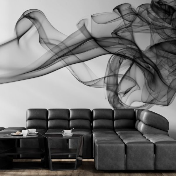 Фотошпалери Абстрактний чорний дим