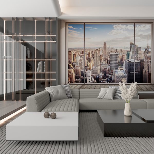 Фотошпалери Вид з Вікна на Місто