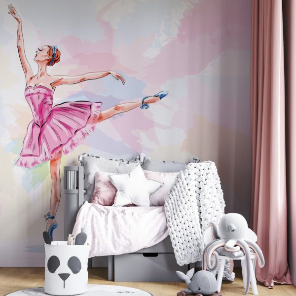 Фотошпалери в дитячу Танок Балерини