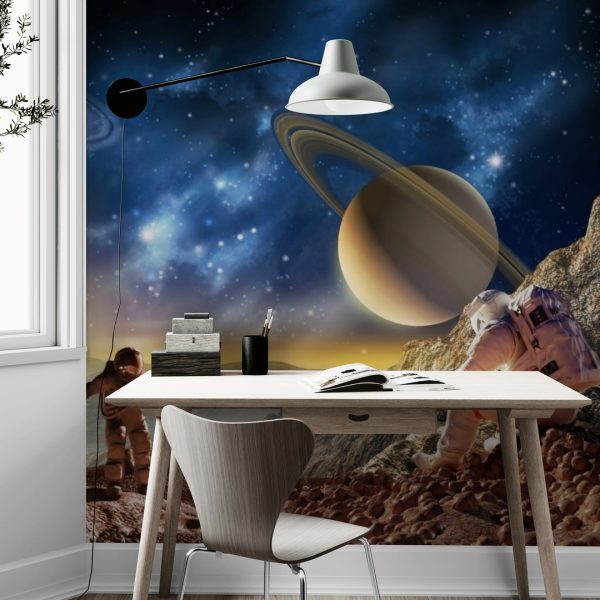 Фотошпалери Космонавти на Місяці