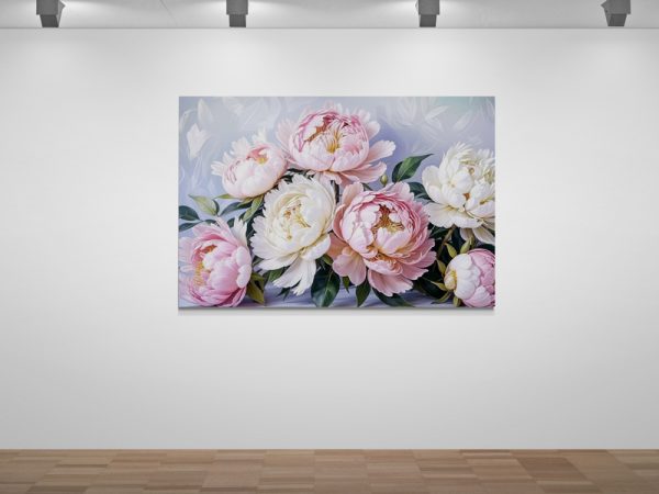 Картина на полотні Яскраві Півонії