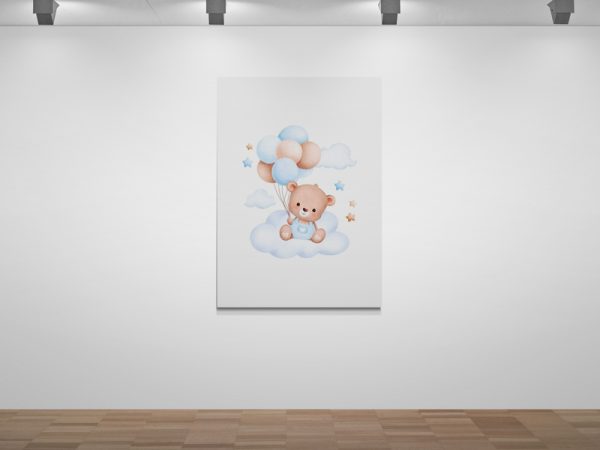 Картина на полотні Ведмедик з Кульками