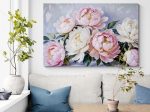 Картина на полотні Яскраві Півонії