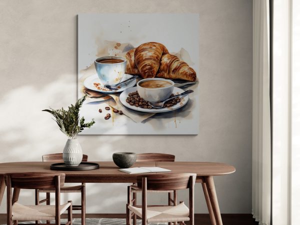 Картина на полотні  Французький Сніданок