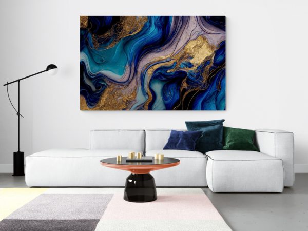 Картина на полотні Акварельна хвиля