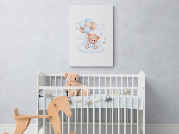 Картина на полотні Ведмедик з Кульками