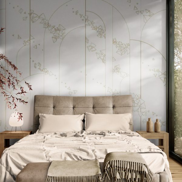 Фотошпалери з геометричним малюнком