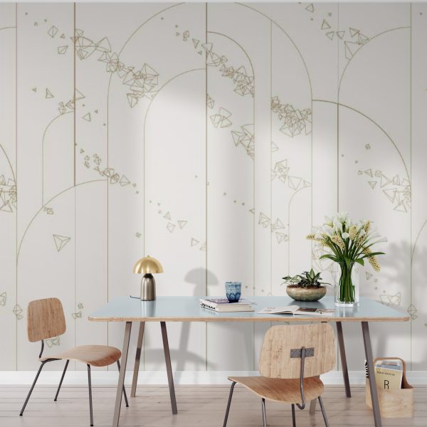 Фотошпалери з геометричним малюнком