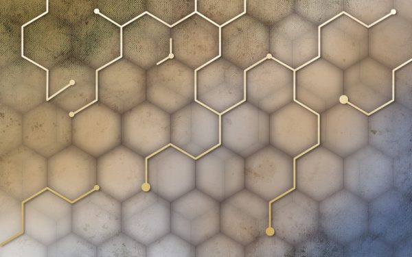 Фотошпалери Абстракція з Сотами