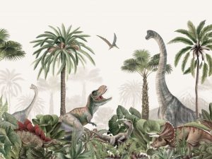 Фотошпалери з динозаврами