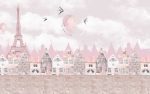 Фотошпалери Казковий Рожевий Париж