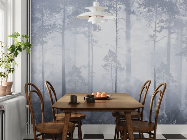 Фотошпалери Дерева в Синьому лісу