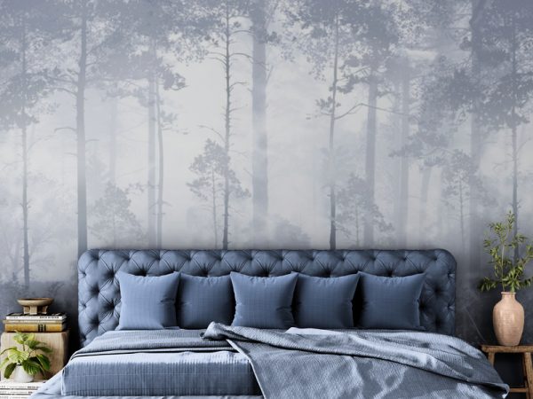 Фотошпалери Дерева в Синьому лісу