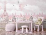 Фотошпалери Казковий Рожевий Париж