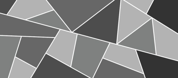 Фотошпалери Абстракція з Білими Лініями на Сірому фоні