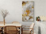 Картина на полотні Золота флористика