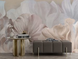 Фотошпалери Бежеві пелюстки