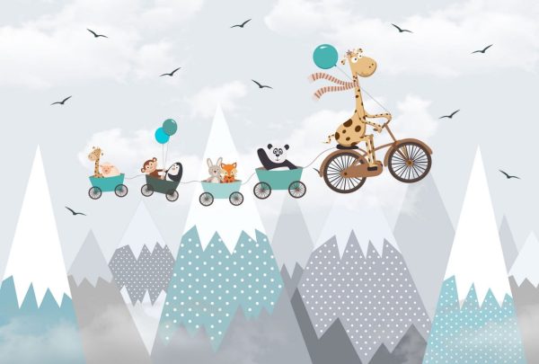 Фотошпалери в дитячу Друзі в дорозі