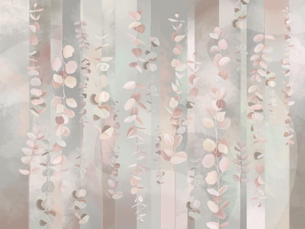 Фотошпалери Рожеве лисття евкаліпта