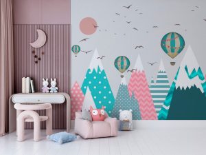 Фотошпалери в дитячу Казкова висота