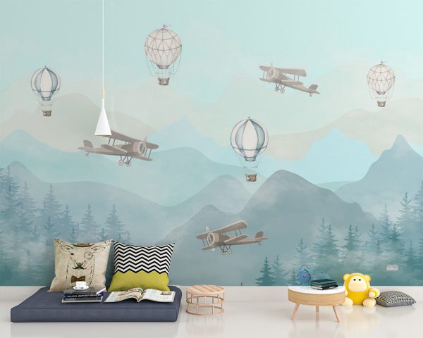 Фотошпалери в Дитячу Туманні гори